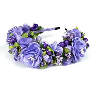 Обруч чотирирядний, фіолетовий