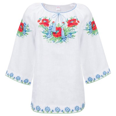 Вишиванка жіноча Колос - Волошкове поле 46 Вишиванка жіноча Колос - Волошкове поле 46