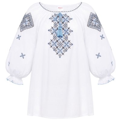 Вишиванка жіноча Колос - Любава (синя) 52 Вишиванка жіноча Колос - Любава (синя) 52