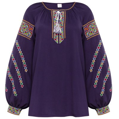 Вишиванка жіноча Колос - Кольорова 54 Вишиванка жіноча Колос - Кольорова 54