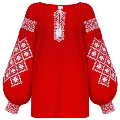 Вишиванка жіноча Колос - Берегиня (червона) 42 Вишиванка жіноча Колос - Берегиня (червона) 42