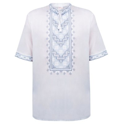 Вишиванка чоловіча Колос - Зоряне сяйво (синій) 50 Вишиванка чоловіча Колос - Зоряне сяйво (синій) 50