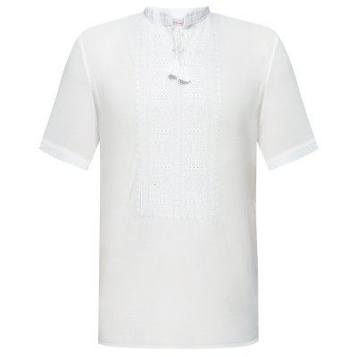 Вишиванка чоловіча Колос - Перлина (білий) 56 Вишиванка чоловіча Колос - Перлина (білий) 56