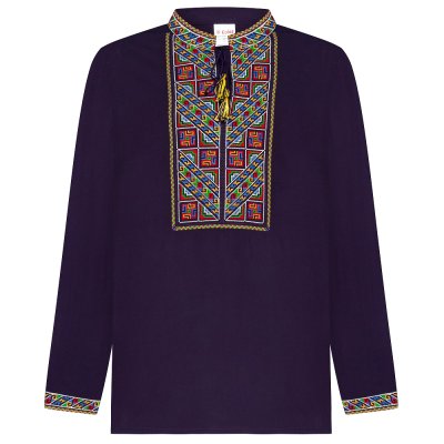 Вишиванка для хлопчика Колос - Кольорова 158 Вишиванка для хлопчика Колос - Кольорова 158