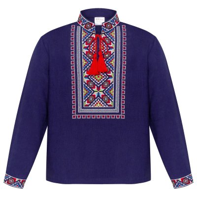 Вишиванка для хлопчика Колос - Яскрава 152