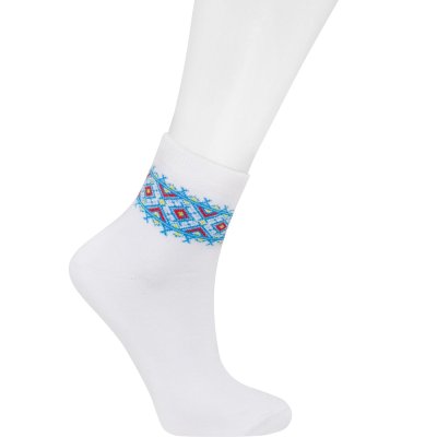 Шкарпетки з вишивкою жіночі (010) 25 (38-40)