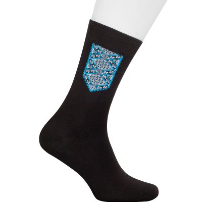 Шкарпетки з вишивкою чоловічі (021) 27(42-43)