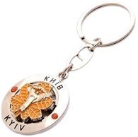 Брелок металевий – Берегиня (каштан)