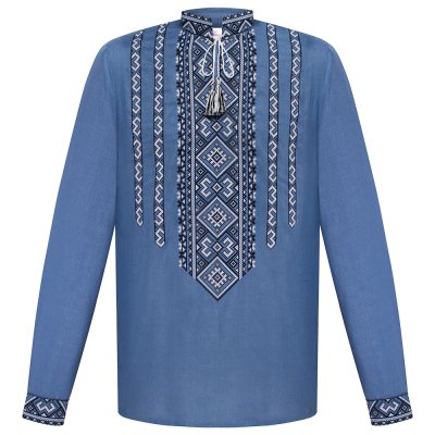 Вишиванка чоловіча Колос - Код предків 54 Вишиванка чоловіча Колос - Код предків 54