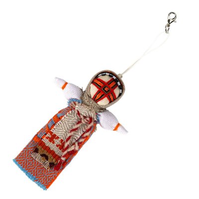 Брелок Мотанка, коралова Брелок Мотанка, коралова