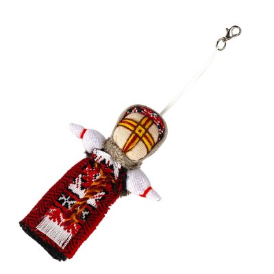 Брелок Мотанка, червона Брелок Мотанка, червона