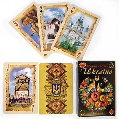 Карти гральні Петриківка, 54 карти